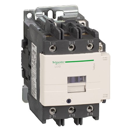 Contator Tripolar 80A 1Na+1Nf 120Vca LC1D80G7 SCHNEIDER
