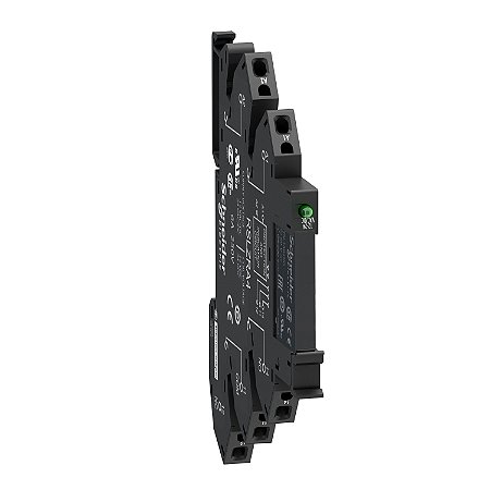 Rele De Interface Slim 6A 1Naf Base Mola 115Vca Vcc RSL1PRFU SCHNEIDER