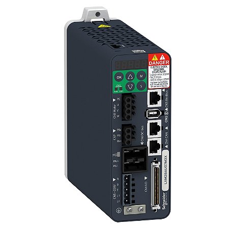 Servodrive - Canopen/Canmotion - 0.75 Kw - 200/240 Vac - Inm 4.5 A - Ipico 13.5 A - Mono/Trifásico LXM28AU07M3X SCHNEIDER