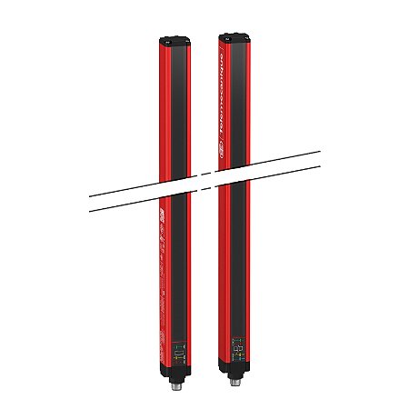 Cortina De Luz Basica 160Mm Tipo 4 Resolucao 30Mm Alcance Ampliado 020M XUSL4E30H016L SCHNEIDER