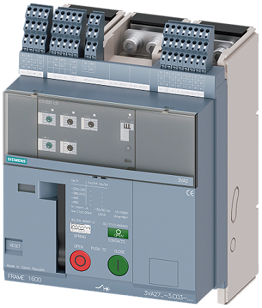 Disj 3P 1000A 55Ka 380V Etu350 Lsi 3Va27 3VA2710-1AC32-0AA0 SIEMENS
