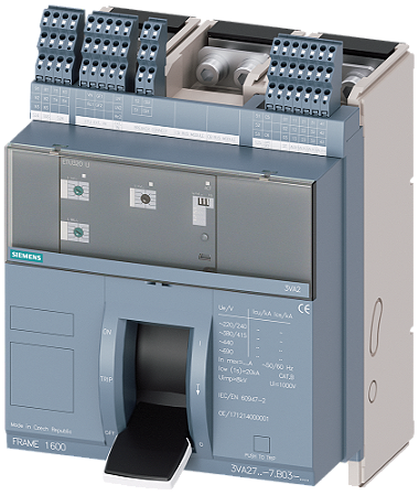 Disj 3P 1000A 85Ka 380V Etu350 Lsi 3Va27 3VA2710-2AC32-0AA0 SIEMENS