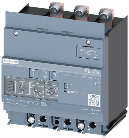 Modulo Rcd Infer 3P 3Va11 3VA9113-0RL21 SIEMENS