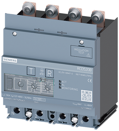 Modulo Rcd Infer 4P 3Va11 3VA9114-0RL21 SIEMENS