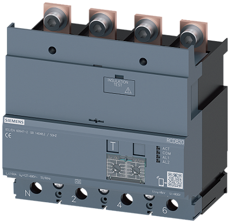 Modulo Rcd 4P 3Va2 160A 3VA9124-0RL30 SIEMENS