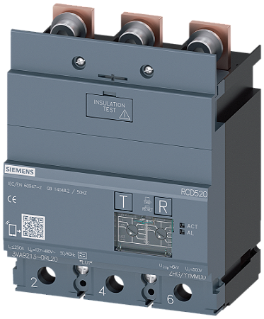 Modulo Rcd Infer 3P 3Va12 3VA9213-0RL20 SIEMENS