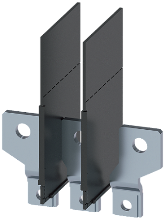 Barra Larga Frontal 3P 3VM9153-0QC00 SIEMENS