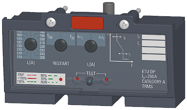 Disparador Sobrecorrente 3Vt2(63160A) 3VT9216-6AC00 SIEMENS