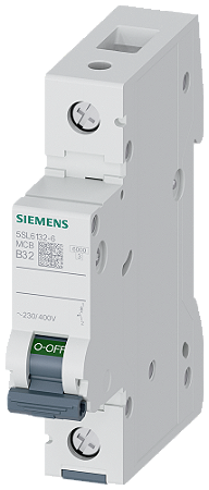 Disj 1P B 32A 5Sl6 1326Mb 5SL6132-6MB SIEMENS