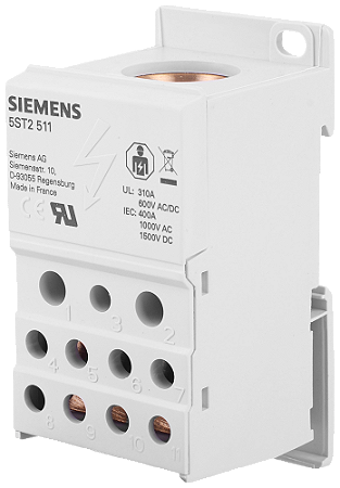 Bloco Distribuição 1P 400A 690V 5St2 511 5ST2511 SIEMENS