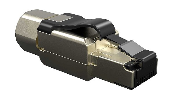 Conector Rj45 Macho De Campo Cat.6 Industrial Blindado Furukawa