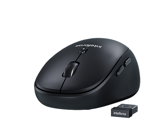 Mouse Intelbras Msi200 -Sem Fio Preto Blister Intelbras