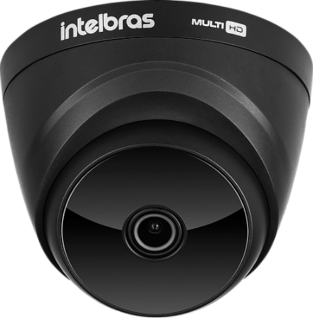 Vhd 1220 D Black - Geração 6 - Câmera Dome Preta Com Infravermelho Multi Hd® Intelbras