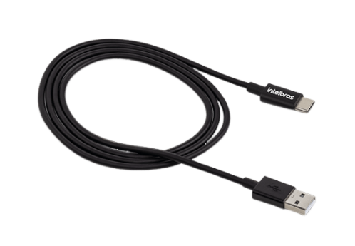 Cabo Usb - Usb-C 1,2M Pvc Preto Euac 12Pp Intelbras