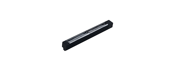 Lumin Luz Angular Trace Led 12,5W 640Lm 80° 3000K Stl22470Pto/30 Stella
