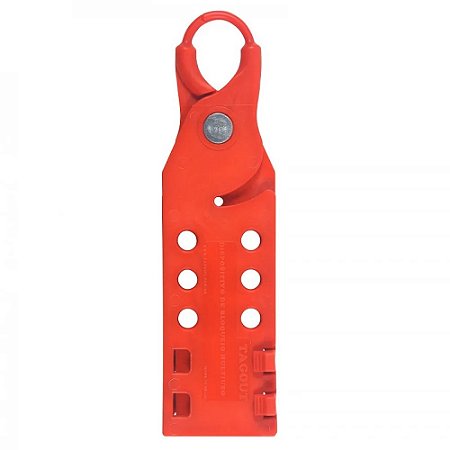 Garra Plastica 6 Furos Boca 23Mm / Gancho 4Mm Gp254Bc Tagout