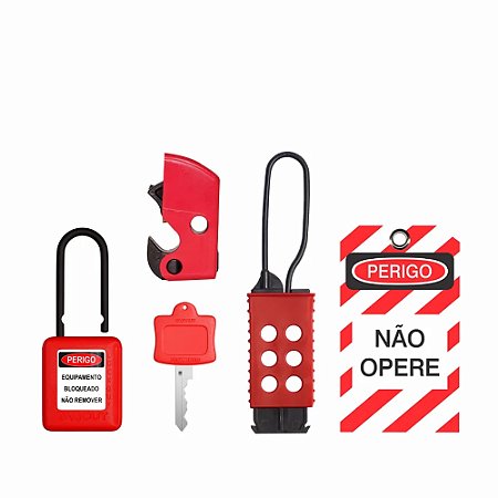 Kit De Bloqueio De Disjuntores Kbd Tagout