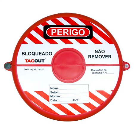 Bloqueio Valvula Registro 7 A 10,5 ( 175 A 265Mm) Bvr265 Tagout