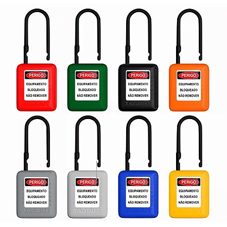 Cadeado Plast. Haste Plastica / Amarelo / 02 Ch / 38Mm / Ci Cpam240Ci Tagout