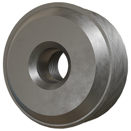 Buchas De Redução Alu 2" X 1/2" Rosca Bsp BR-35/10 ALU Wetzel