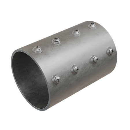 Luva De Emenda Alu 3" LS-45 ALU S/ VED Wetzel