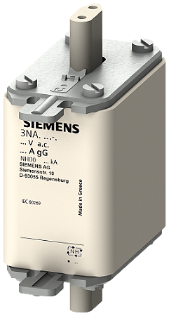 Fusível Nh T.00 125A 500Vca 3NA3832 SIEMENS