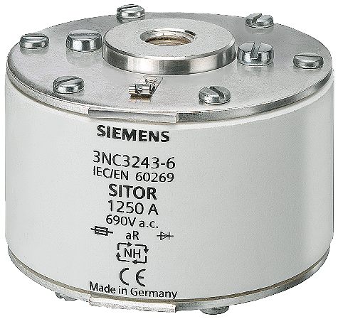 Fusível Sitor M12 1000A 690V 3NC3241-6B SIEMENS