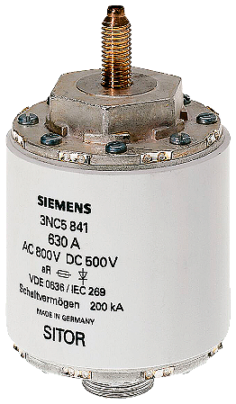 Fusível Sitor Espec 800A 1000V 3NC5838 SIEMENS