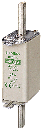Fusível Nh Am T.1 250A 690Vca 3ND2144 SIEMENS