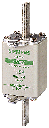 Fusível Nh Am T.2 400A 690Vca 3ND2260 SIEMENS
