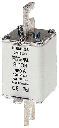 Fusível Sitor T.1 450A 1000V 3NE3233 SIEMENS