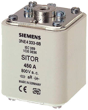 Fusível Sitor Espec 500A 800V 3NE4334-6B SIEMENS