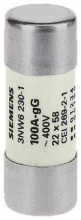 Fusível Cilind 22X58Mm Gg 40A 3NW6217-1 SIEMENS