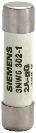 Fusível Cilind 8X32Mm Gg 6A 3NW6301-1 SIEMENS