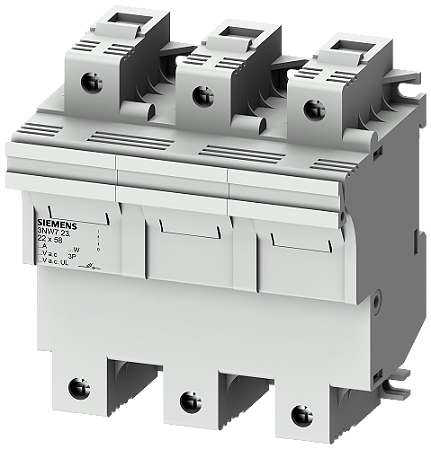 Base Fus Cilind 22X58Mm 100A 3P 3NW7232 SIEMENS