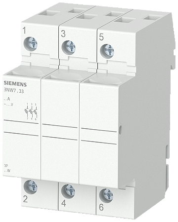 Base Fus Cilind 8X32Mm 20A 3P 3NW7333 SIEMENS