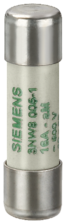 Fusível Cilind 10X38Mm Am 1A 3NW8011-1 SIEMENS