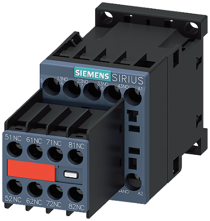 Contator Aux. 4Na+4Nf 24Vcc 3RH2244-1BB40 SIEMENS