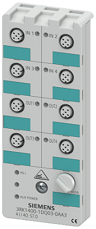 Mód.Dig.K60 4E/4S,Pnp,E 200Ma,S1A,24Vcc 3RK1400-1DQ03-0AA3 SIEMENS