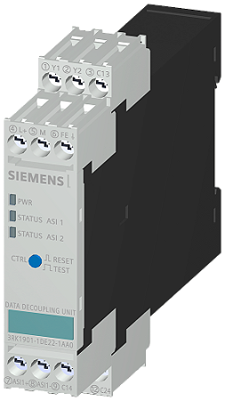 Dual Acoplador Fonte Asi 24/30Vdc 2X 4A 3RK1901-1DE22-1AA0 SIEMENS