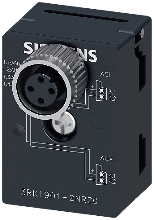 Derivador De Rede Asi E Uaux P/ M12 3RK1901-2NR20 SIEMENS