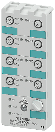 Modulo Asi Escrav 8E Ip67 K60 3RK2200-1DQ00-1AA3 SIEMENS