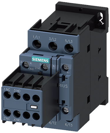 Contator Ac3:17A 2No+2Nc 24V Parafuso 3RT2025-1AB04 SIEMENS