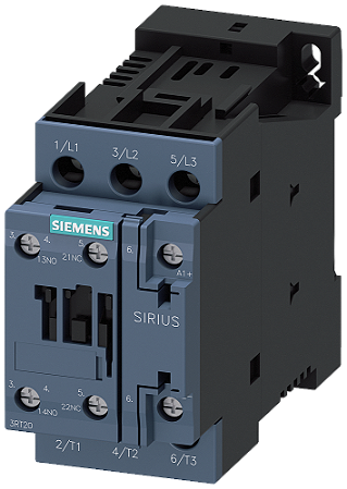 Contator Ac3:38A 1Na+1Nf 220Vcc 3RT2028-1BM40 SIEMENS