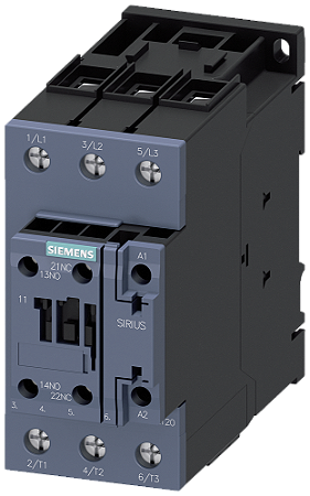 Contator Ac3:40A 1Na+1Nf 24V Dc 3RT2035-1KB40 SIEMENS