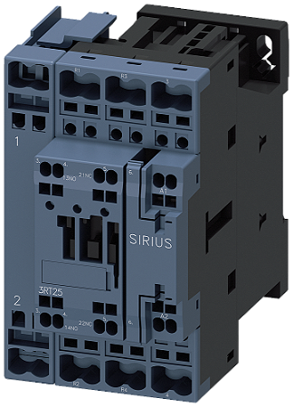 Contator 4P(2Na+2Nf) Ac3:25A 24V 50/60Hz 3RT2526-2AC20 SIEMENS