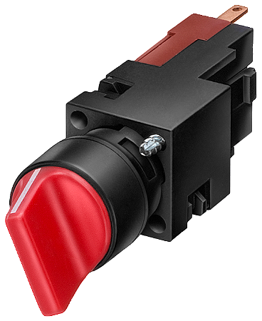 Comutador 16Mm Plastico Preto 2 Posições 3SB2202-2AB01 SIEMENS