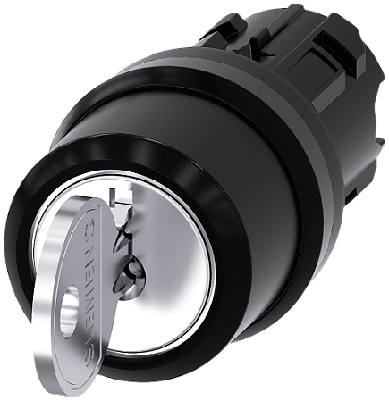 Front Comut Pla Chv Ron 3Pos Rmv0+I Ret 3SU1000-4BL51-0AA0 SIEMENS