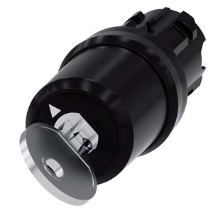 Front Comut Pla Chv Ces 2Pos Ret 3SU1000-5HF11-0AA0 SIEMENS