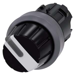 Front Comut Knob Anel 2Pos Ret Br 3SU1032-2AF60-0AA0 SIEMENS